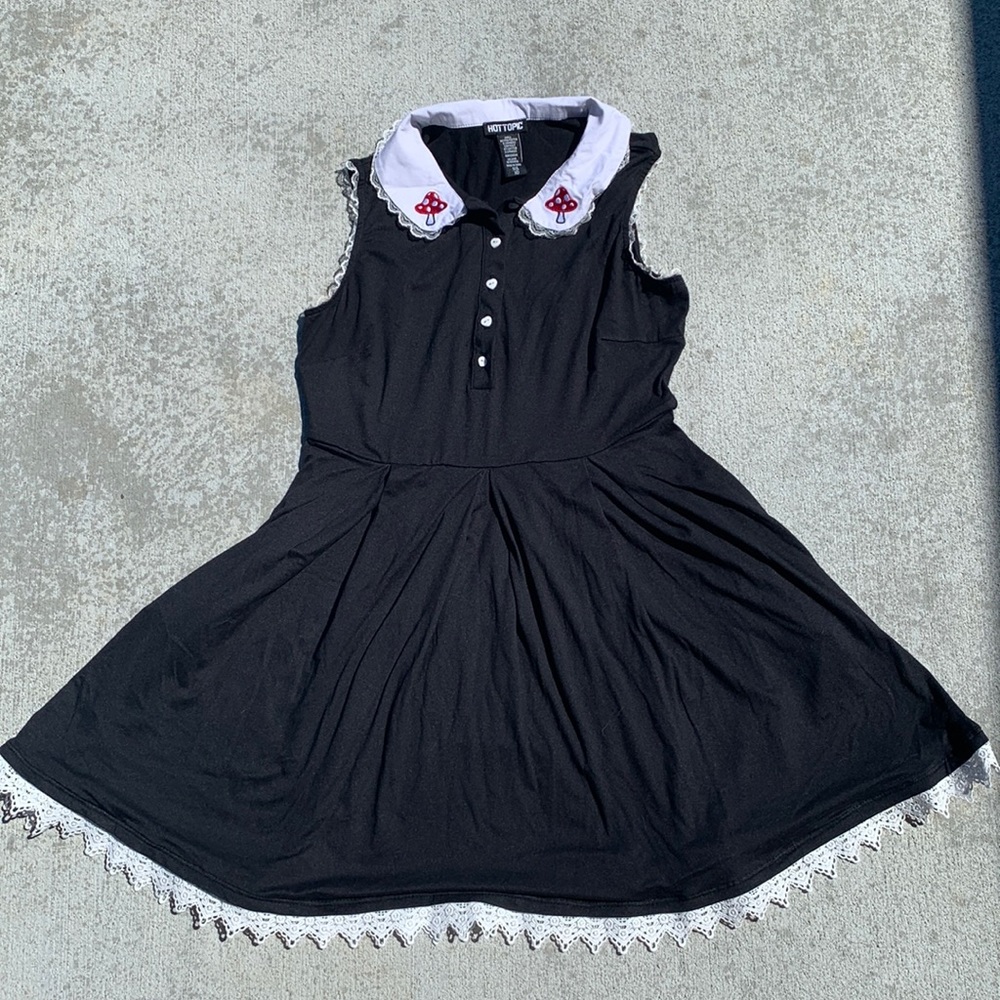 Hot Topic Mushroom Sleeveless Dress